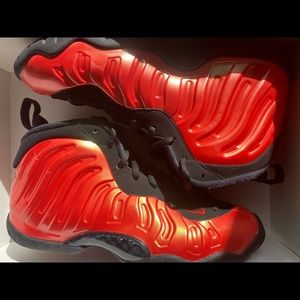 NIKE little Posite one (GS) Habanero red